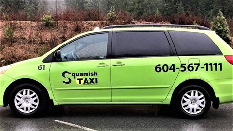 uber in squamish|Taxi rates in Squamish, BC